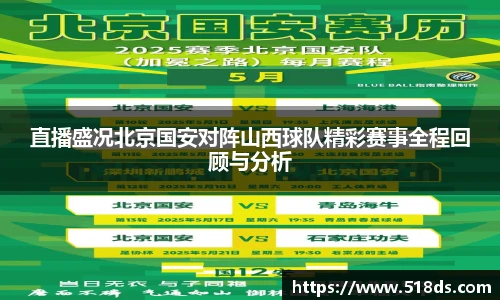 直播盛况北京国安对阵山西球队精彩赛事全程回顾与分析